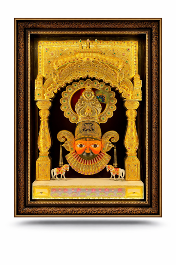 Shyam baba with horse