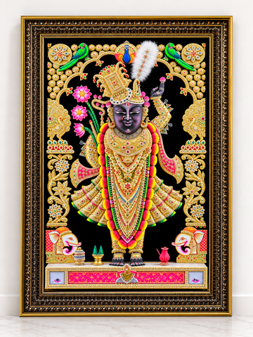 Shree-Nath ji Swaroop chappan bhog live Charan