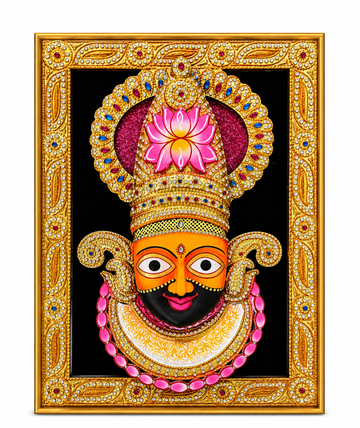 Shyam Baba Gold kamal Mukhar – Without Rotating Chakra