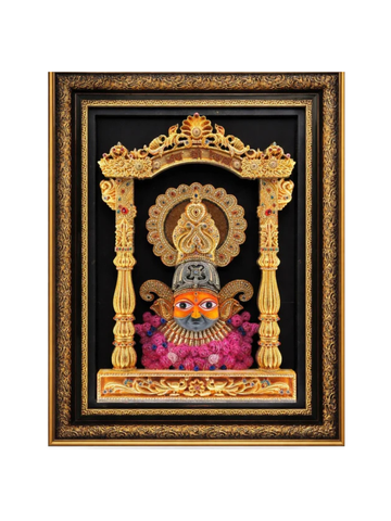 Khatu Shayam ji bangla phool shringar